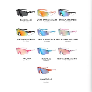 Kids Version Brand Sunglasses UV400 Eyewear Sport Cycling Glasses