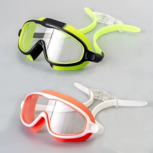 Kids Wide-View Swimming Goggles Anti-Fog UV Protection
