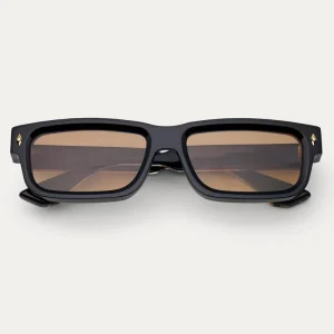 LBAshades Classic Vintage Rectangle Full Rim Polarized Sunglasses UV400 Anti Glare Lenses Custom Logo Brand Designs for Unisex
