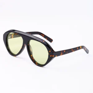 LBAshades High Quality Fashion Oversized Luxury Designs Sun Glasses Custom Logo Retro Polarized Acetate Sunglasses Women Men
