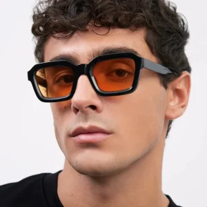 LBashades 3412 New Retro Square Women Luxury Sunglasses Fashion Ocean Lens Shades UV400 Men Sun Glasses