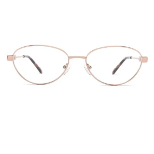LE8913 Women’s Alloy Oval Optical Eyeglass Frames