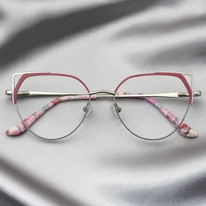 LM1006 Custom Metal Optical Glasses Frames for Women