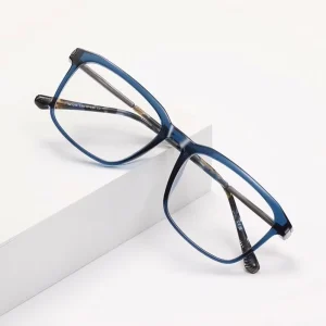 LS213 Square Metal and TR90 Eyeglass Frames