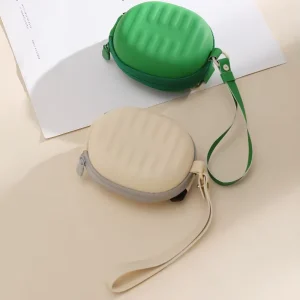 Large-Capacity Semi-Hard Folding Glasses Case, Pressure-Resistant, Irregular Shape