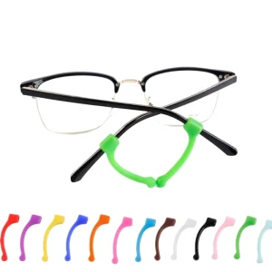 Large Ear Hook Anti-Slip Silicone Eyeglass Cover for Sports