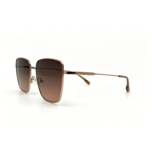 Large Full-Rim Metal-Frame Lightweight Gradient-Lens Square Sunglasses for Men