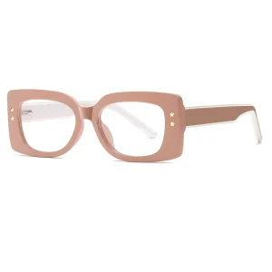 Large Rectangle TR90 Eyewear Frames Blue-Blocking Reading Glasses