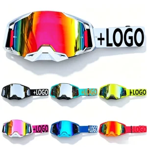 Large Screen Interchangeable Lens Outdoor Motorcycle Off-road Goggles Windproof Goggles