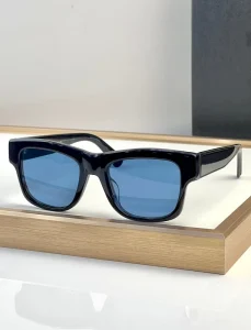 Large Square Acetate Sunglasses for Outdoor Leisure, Vacation, and Driving