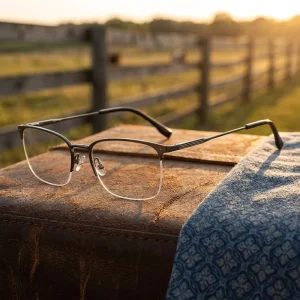 Latest Fashionable Half Frame Square Optical Eyeglasses For Men Blue Light Blocking Reading Eyeglasses Spectacles In Stock