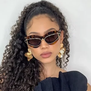 Latest Hot Selling Luxury Brand Sun Glasses Oversized Eyewear UV400 Lenses Cat Eye Designer Sunglasses Women