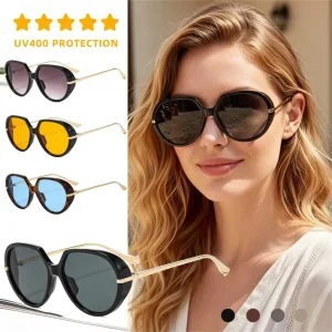 Latest Ladies Fashion Trending Sunglasses High Quality Streetwear Uv 400 Protection Oversized Sun Glasses for Women