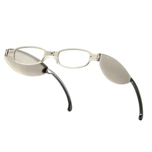 Latest Portable Three fold Presbyopia Light Weight High definition Folding Reading Glasses Anti Blue Light Reading Eyewear