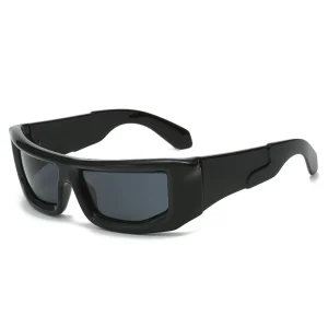 Latest Punk Thick Frame Hip Hop Sunglasses Trendy Designer Men Women Shades