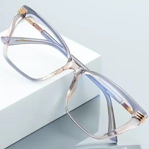 Lbashades 2272 New TR90 High Quality Fashion Cat Eye Eyewear Elegant Anti Blue Light Eyeglasses Classic Accessories for Ladies