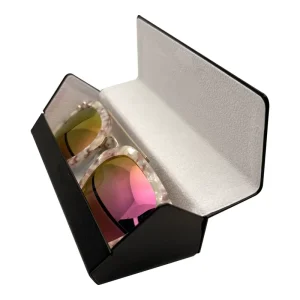 Leather Handmade Hard Eyeglasses Case and Sunglasses Box