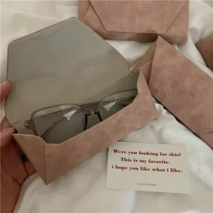 Leather Sunglasses Case Set Optical Eyeglass Cardboard Packaging Box for Women