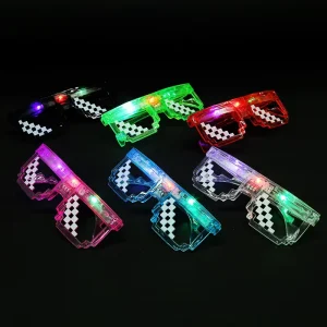 Led Pixel Eyewear Party Glasses Kids Toys Flashing Led Flashing Party Pixel Sunglasses