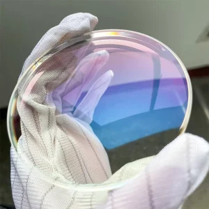 Lens Factory High Index 1.67 1.56 1.74 ASP UV420 Blue Cut HMC Optical Lens Anti Blue Light Blocking Eyeglasses Lenses