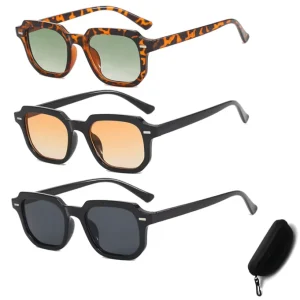 Lentes De Sol Gafas De Sol Retro Rectangular Sunglasses for Women Men Vintage Small Square Frame Sun Glasses Custom Logo