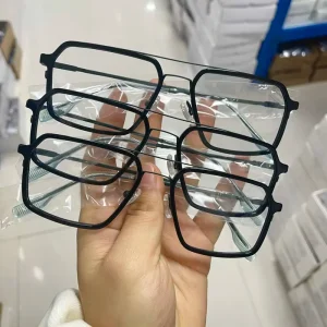 Light Beta Titanium Optical Eyeglasses Frames for Men