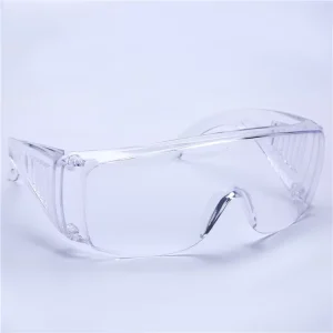 Light Weight Safety Goggles Clear Transparent Safety Glasses Eye Wear Protection with Wide Side protection