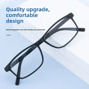 Lightweight Large Frame Blue Light Blocking Reading Glasses for Men and Women