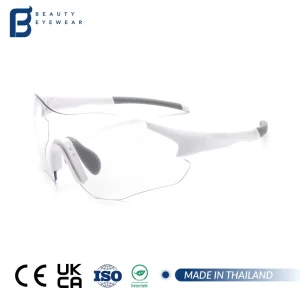 Lightweight PC Lens Outdoor Windproof Photochromic Running Driving Vintage Sport Custom Logo Sunglasses Sports Eyewear for Men