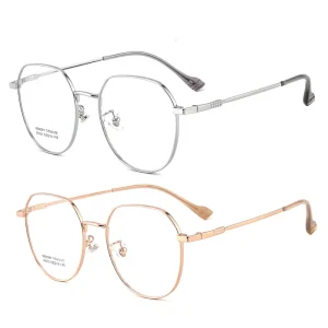 Lightweight Solid Square Titanium Glasses Frame Anti-Rust Men’s Reading Glasses