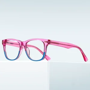 Lightweight TR90 Blue-Light-Blocking Computer Glasses Frames for Kids