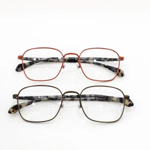 Lightweight Titanium Full-Rim Eyeglass Frames, Unisex, Mixed Colors