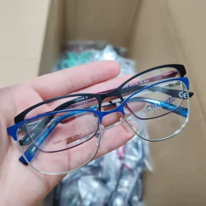 Lightweight Unisex Metal Optical Eyeglasses Frames Daily Wear