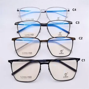 Linder Style Berg Feathered Titanium Screwless Men’s and Women’s Myopia Frames ultra Light Brand