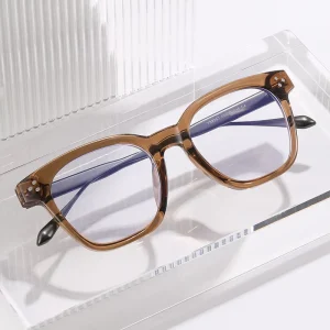 Lmamba YS9353 High Quality TR90 Frames Acetate Temple Optical Glasses Frames Women’s Blue Light Blocking Eyeglasses Frame