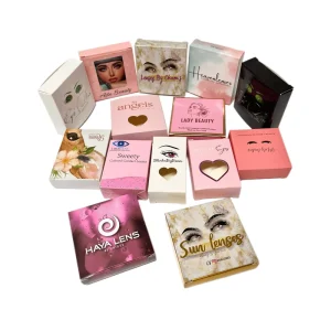 Logo All Color Contacts Natural Color Eye Lens New Design Colored Contact Lenses Box Card Stock Window UV