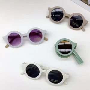 Lucky Child Eyewear Children Folding Sun Glasses Kids Fashion Sunglasses for Boys Girls