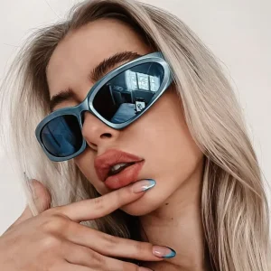 Lucky Fashion Millennial Girls Women Men Sun Glasses Y2K Classic Sports Style Shades Steampunk Designer Gafas De Sol Sunglasses