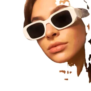 Luxury Brand Women’s Brand Designer Glasses Trend Vintage Rectangle Big Frame Black Glasses It Fashion Women UV400 Eyewear