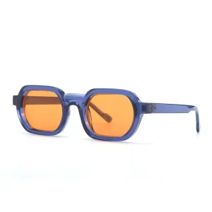 Luxury Customized Stylish Square UV Protection Sunglasses Vintage Small Frame Fashion Designer Shades Sunglasses