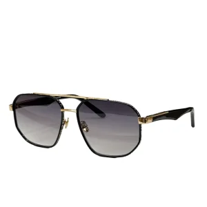 Luxury Designer Sunglasses for Women and Men New Fashion Full Frame Square Metal UV400 Optical Lenses