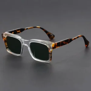 Luxury Fashion Multicolour Square Pc +cp Glasses Frames Casual Polarized Driving Sunglasses Shades Sunglasses