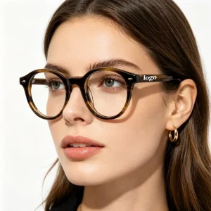 Luxury Glasses for Women Manufactur Glasses Anti Blue Light Spectacles Eyeglass Frames Round Glasses Frames