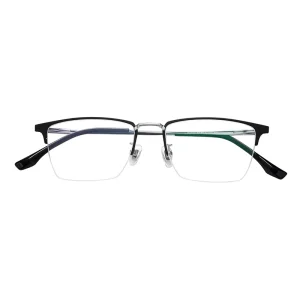 Luxury Quality Titanium Eyewear for Men Super Light Square Eye Glasses Frame Sports Style Diamond Face Shape Match