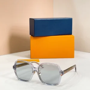 Luxury Sunglasses Transparent Frame Oversized Square Eyeglasses for Men Women Fashion Business Driving Gafas De Sol
