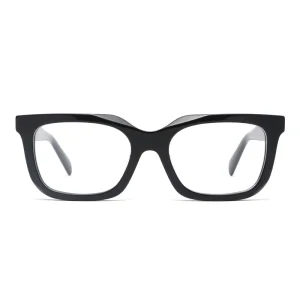 M005 Premium Acetate Full Rim Solid Plate Prescription Optical Eyewear Frame Men Women Multi Color High Quality