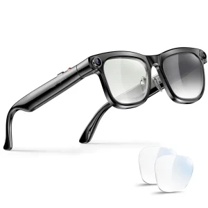 M08C Smart Audio Glasses 8MP Camera 1080P Video Dual Mic ENC Music Call Travel Wearable Eyewear Smart Glasses AI