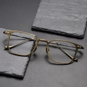 M3135 Women’s Square Acetate Metal Optical Frames