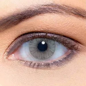 MIIEMO Latest Natural Crital Designs Soft HEMA Two Tone Color Contact Lenses Cristal Model 38% Water Content 8.6mm Base
