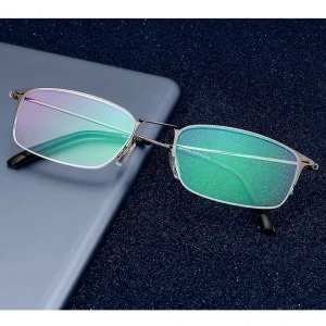 MK2310163 New Arrival Men’s and Women’s Metal Square Presbyopia Bifocal Reading Glasses for Correction Glasses Eyewear Spectacle